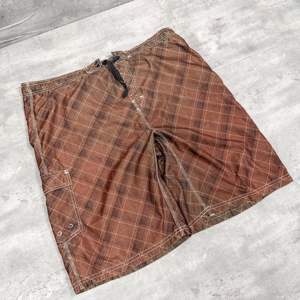 Y2K's 00's Burnside Multi Plaid Stripped Checkered Baggy Wide Legged Short's